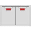 Hestan AEAD30RD Double Access Doors, 30-Inch - Red Parts