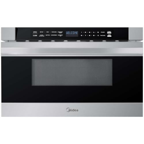 Midea MMB12S2AS 1.2 Cu. Ft. Built-In Microwave Drawer, Stainless Steel