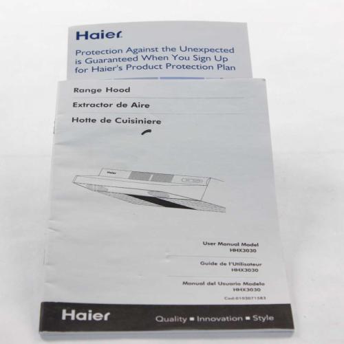 Haier Manual - Use & Care - RH-9999-04