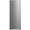 Midea LRU07B3ASS L2 Series 7.0 Cu. Ft. Convertible Upright Freezer/Fridge, Stainless Steel