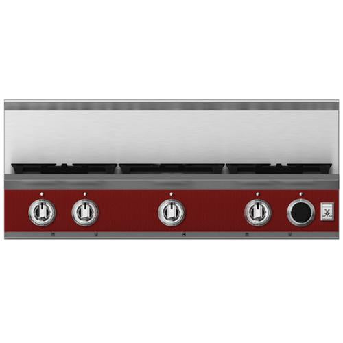 Hestan KRTS365NGRD Rangetop, Smart, 5 Burner, 36-Inch - Ng - Red
