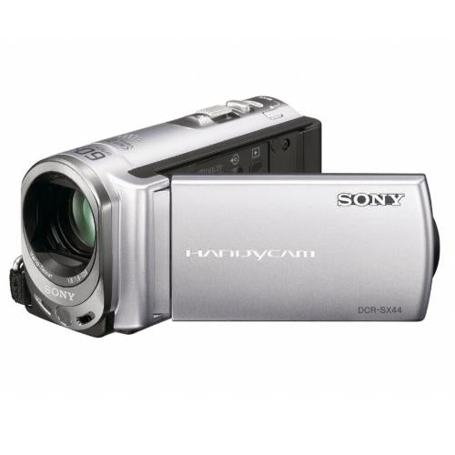 Sony DCRSX44 Flash Memory HandycamÂ® Camcorder; Silver