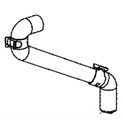 LG Part# AEM34434601 Hose Assembly,Connector (OEM)