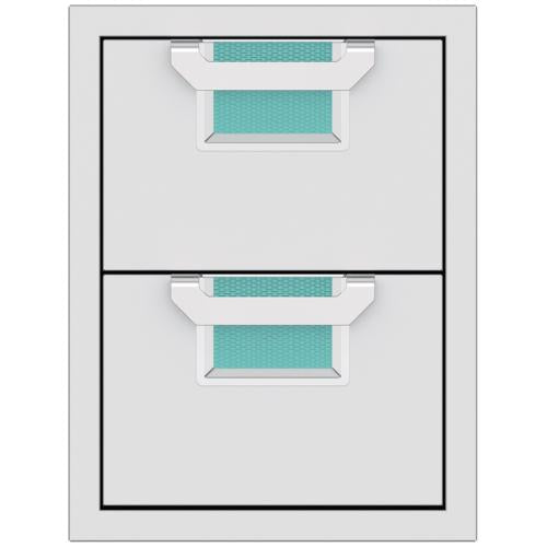 Hestan AEDR16TQ Double Drawer, 16-Inch - Turquoise