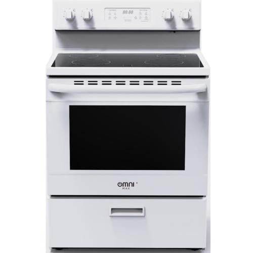 Midea OER30B10AWWC Omnimax Freestanding Electric Range