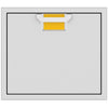 Hestan AEADL24YW Single Access Door, Hinge Left, 24-Inch - Yellow Parts