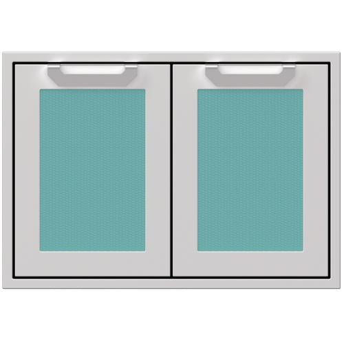 Hestan AGSD30TQ Double Storage Doors, Marquise, 30-Inch , Turquoise