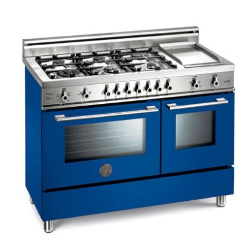 Bertazzoni X486GGGVBL Professional Series 48 Inch Pro-Style Gas Range with 6 Sealed Burners