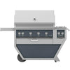 Hestan GMBR42CX2LPGG Grill, (3) Trellis, (1) Sear, Rotisserie, Deluxe Cart W/ Sid Parts