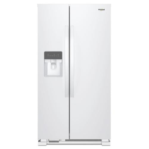 Whirlpool WRS311SDHW00 22.1 Cu. Ft. Bottom Freezer Refrigerator White