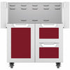 Hestan GCR30BG Double Drawer And Door Cart, 30-Inch - Burgundy Parts