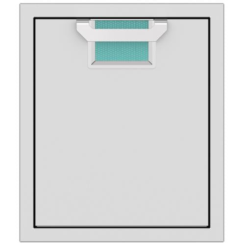 Hestan AEADR18TQ Single Access Door, Hinge Right, 18-Inch - Turquoise