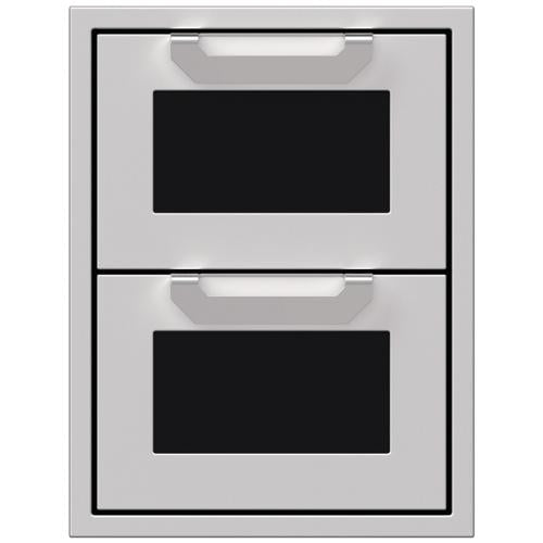 Hestan AGDR16BK Assembly, Double Drawers, Marquise, 16-Inch -Black