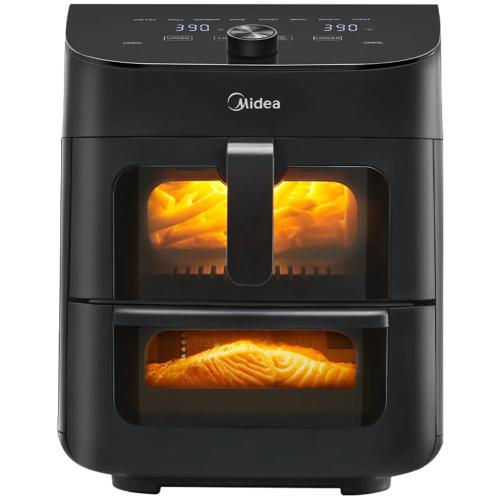 Midea MAD111D8APKW 11 Quart Two-Zone Air Fryer Oven
