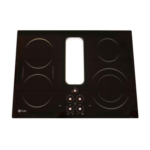 GE Part# WB61X10007 Cooktop (OEM) Black