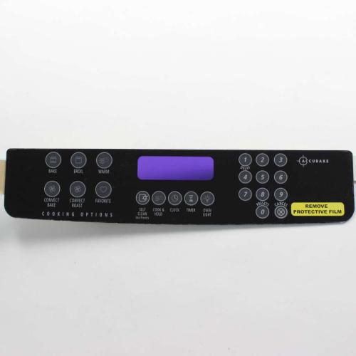 Whirlpool Oven/Range Membrane Switch Panel (Black) WPW10207933