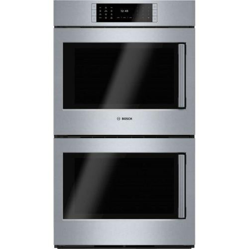 Bosch HBLP651LUC/04 Benchmark® Double Wall Oven 30'' Left Side opening Door, Stainless Steel