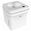 Midea MAD50PS1QWT Cube Series 50-Pint Smart Dehumidifier with Integrated Pump
