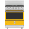 Hestan KRG304NGYW 30 Inch Freestanding Professional Gas Range with 4 Sealed Burners -NG-Yellow