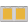 Hestan AGSD36YW Double Storage Doors, Marquise, 36-Inch , Yellow Parts