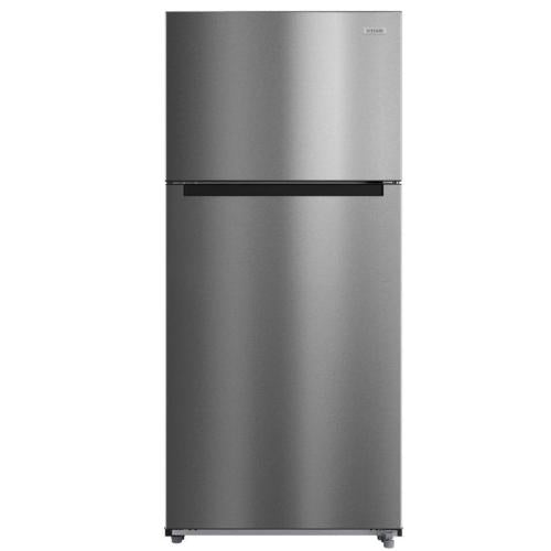 Midea MDTF18SSRPRO Vissani 18 Cu. Ft. Pro-Series Top Mount Refrigerator - Stainless Steel