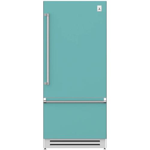 Hestan KRBL36TQ Refrigerator, Bottom Mount, Bottom Compressor, Left Hinged,