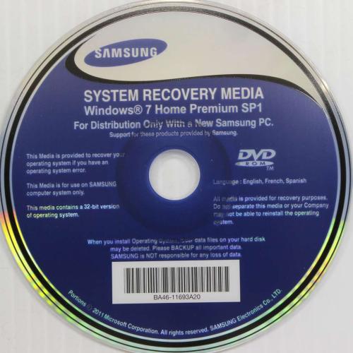 Samsung S/W Cd - BA46-11693A