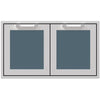 Hestan AGAD42GG Double Access Doors, Marquise, 42-Inch - Dark Gray Parts