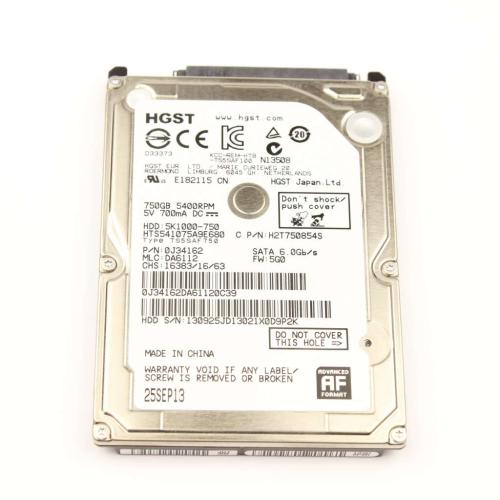 Sony Hdd(D750Gb Hts541075A9E680) - 1-840-874-41