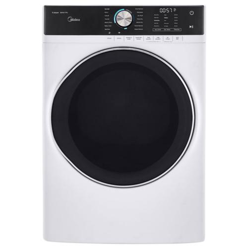 Midea MLE45N1AWW 8.0 Cu. Ft. Extra-Large Front Load Electric Dryer