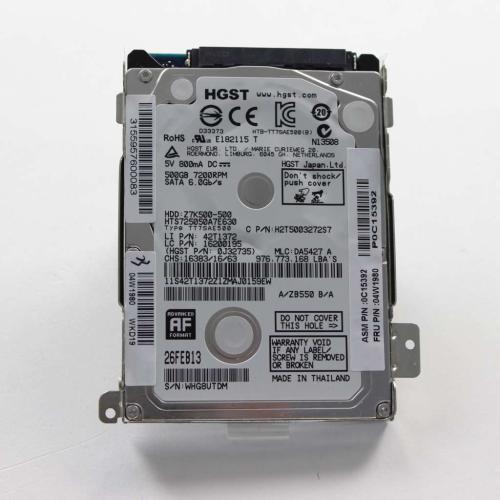 Lenovo Part# 04W1980 Disk Tray-guin Fru 7200Rpm 500 (OEM)