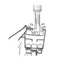 Panasonic Part# ARC00EG54K0U Steam Cap - Genuine OEM