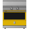 Hestan KRI36BKYW Range, Induction, 36 - Black - Yellow Parts