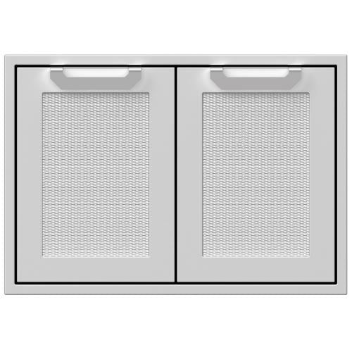 Hestan AGSD30FAB Double Storage Doors, Marquise, 30-Inch (Fabricated)