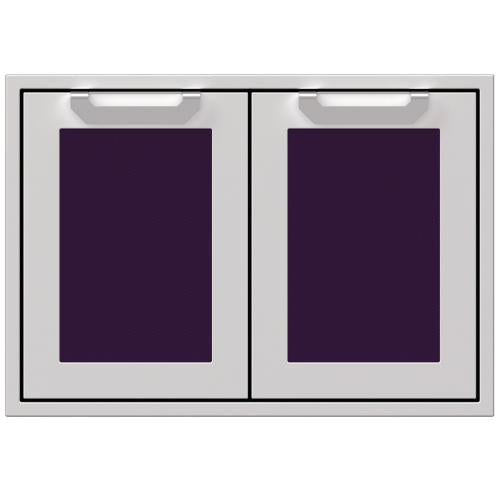 Hestan AGSD30PP Double Storage Doors, Marquise, 30-Inch , Purple