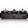 Midea MDQH4501A Triple 1.5-Quart Slow Cooker for Entertaining