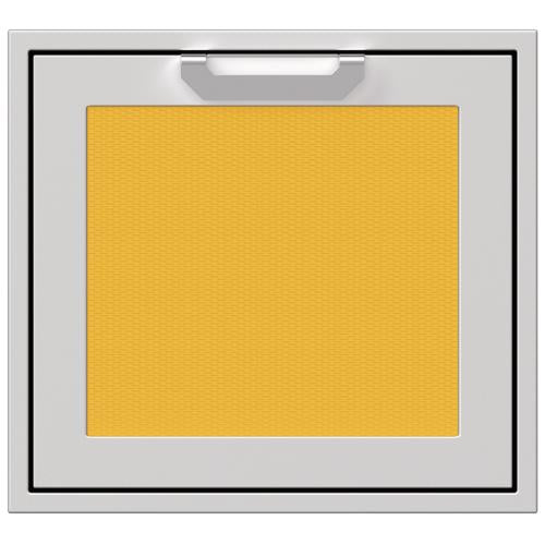 Hestan AGADR24YW Single Access Door, Hinge Right, Marquise, 24-Inch - Yellow