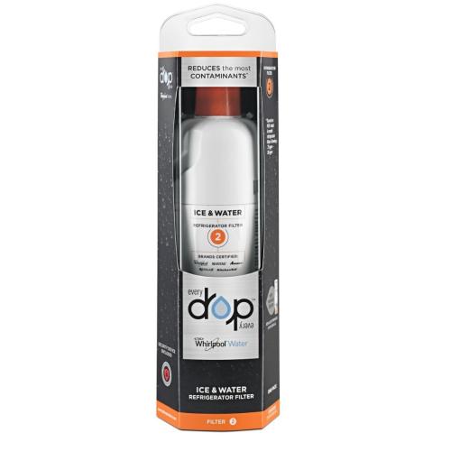 Whirlpool Part# EDR2RXD1 Single Water Filter (OEM) Red 2