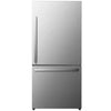 Hisense HRB171N6ASE 17.2-Cu Ft Counter-Depth Bottom-Freezer Refrigerator