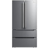 Midea MRQ23BCAST 22.5 Cu. Ft. 36-Inch Counter-Depth 4-Door French Door Refrigerator