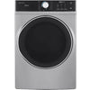 Midea MLG52S7AGS 8.0 Cu. Ft. Stackable Front Load Gas Dryer, Metallic Grey
