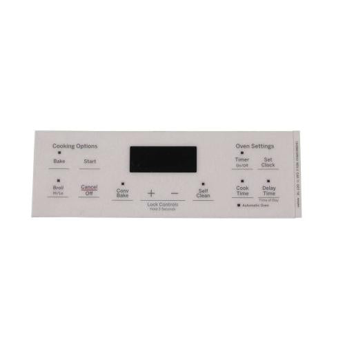 GE Range/Stove/Oven Overlay - WB07X26725