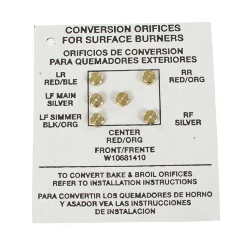 Whirlpool Orifice Spud W10909678