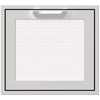 Hestan AGADL24WH Single Access Door, Hinge Left, Marquise, 24-Inch - White Parts