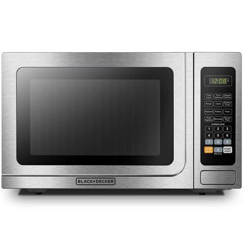 Midea EM036AB14 1.4 Cu. Ft. Stainless Steel Digital Kitchen Microwave