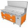 Hestan HRBS60OR Refrigerated Base, 60-Inch , Self-Contained, Assembly, Orang Parts