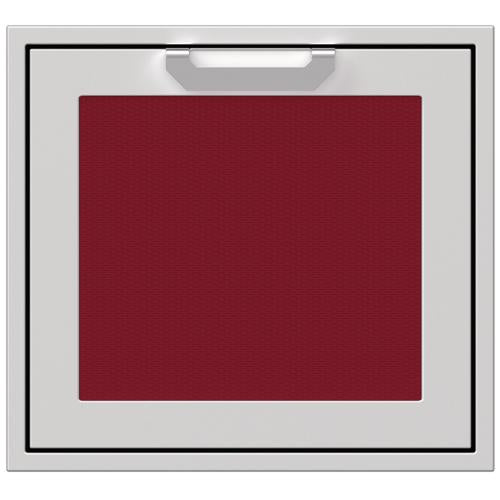 Hestan AGADR24BG Single Access Door, Hinge Right, Marquise, 24-Inch - Burgund