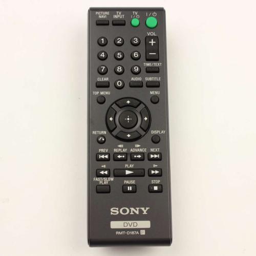 Sony Remote Control (Rmt-D187A) - 1-487-005-11