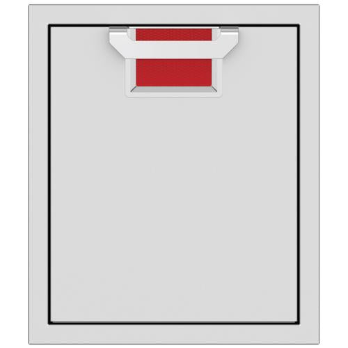 Hestan AEADR18RD Single Access Door, Hinge Right, 18-Inch - Red