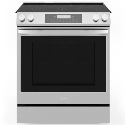 Midea MES30S2AST 30-Inch Slide-In Electric Range - Stainless Steel